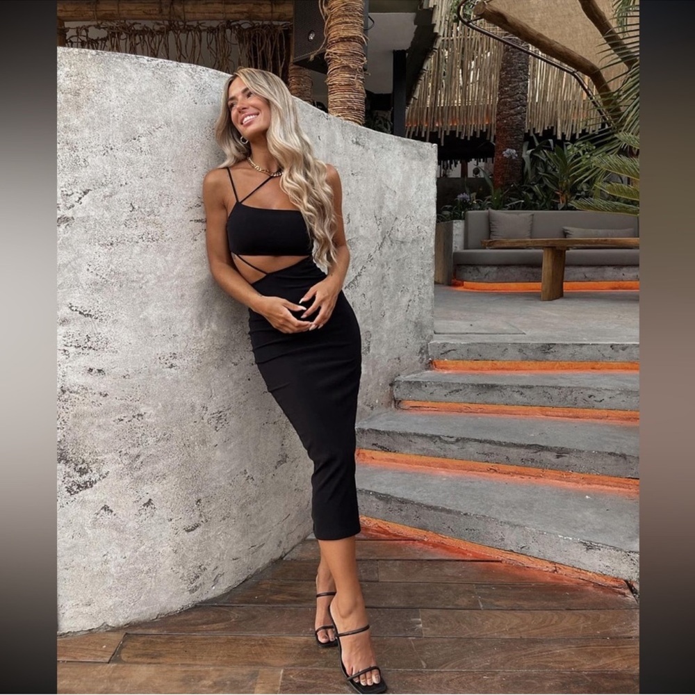 Zara Black Dress for Cocktail Night Out